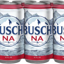 Busch Non Alcoholic Lager 6 pack12 oz cans - Beverages2u