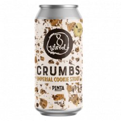 8 Wired Crumbs Imperial Cookie Stout 440ml - The Beer Cellar