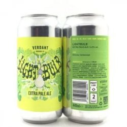 Verdant Brewing Co  Lightbulb - Bath Road Beers