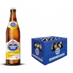 Schneider Weisse Helle Weisses TAP 1 20 x 50 cl MW Flasche - Pepillo