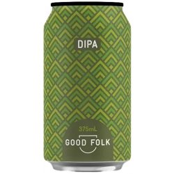 Good Folk DIPA - Double IPA 375ml - BoozeBud