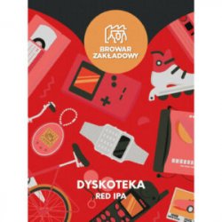 Zakładowy DYSKOTEKA Red ipa 6,5% 0,5L - Sklep Impuls