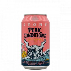 Stone Brewing – Stone Peak Conditions Hazy Double IPA - Rebel Beer Cans