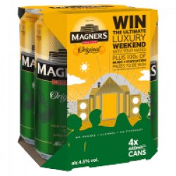 Magners Irish Cider Original 4x440ml (Price Marked £5.95) - Fountainhall Wines