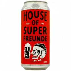 SUPERFREUNDE – House of Superfreunde NEIPA (No. 7) RED - Rebel Beer Cans