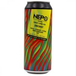 Nepomucen CRAZY LINES #29 DECENT New England IPA 6,2% 0,5L - Sklep Impuls