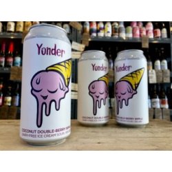 Yonder  Coconut Double-Berry Ripple  Dairy-Free Coconut & Strawberry Ice Cream Sour - Wee Beer Shop