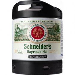 Schneider's Bayrisch Hell Perfect Draft Vat 6L - PerfectDraft Nederland