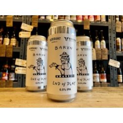 Baron x Verdant x Rivington  End of Play  New England IPA - Wee Beer Shop