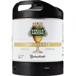 Stella Artois Unfiltered Vat 6L - PerfectDraft Nederland