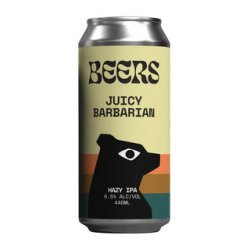 Beers Beer Juicy Barbarian Hazy IPA 440ml BB DEC 24 - The Beer Cellar