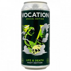 Vocation – Life & Death Hazy Edition - Rebel Beer Cans