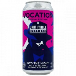 Vocation X Van Moll  Into the Night - Rebel Beer Cans
