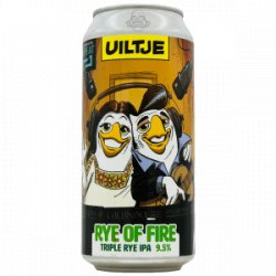 Uiltje – Rye of Fire - Rebel Beer Cans