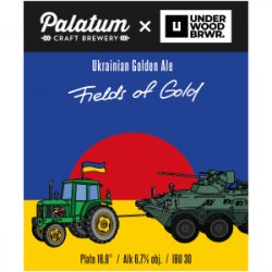 PALATUM FILEDS OF GOLD  Ukrainian Golden Ale - Sklep Impuls