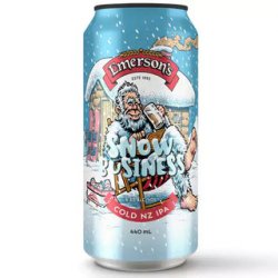 Emersons Snow Business Cold NZ IPA 440ml - The Beer Cellar