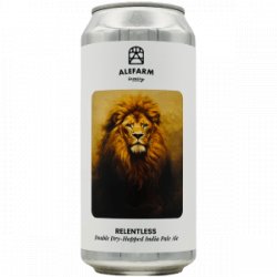 Alefarm Brewing  Relentless - Rebel Beer Cans