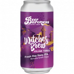 Beer Baroness Witches Brew Vol.3 Fresh Hop NZ IPA 440ml - The Beer Cellar