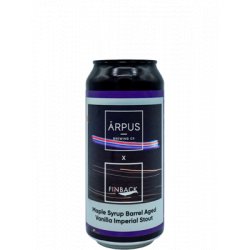 Arpus x Finback Maple Syrup BA Vanilla Imperial Stout - Hop-up