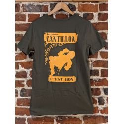 Tshirt La Gueuze Cantillon c'est bon !! Taille européenne !! - Brasserie Cantillon
