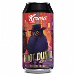 Kereru Hoot Dunnit Reduced Carb Lager 440ml BB 191224 - The Beer Cellar