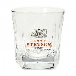 VERRE STETSON STRAIGHT BOURBON WHISKY 4CL - Planete Drinks