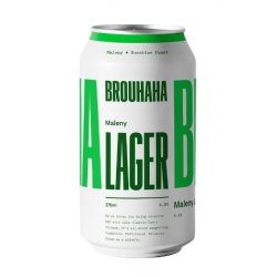 Brouhaha Maleny Lager 375ml BB 071224 - The Beer Cellar