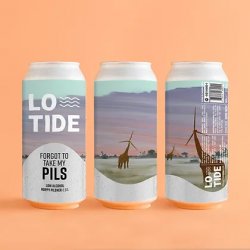 LOWTIDE - Forgot to Take My Pils -Lager   - Hops and Hampers
