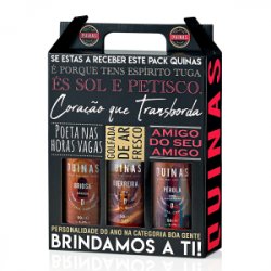 Pack QUINAS Guerreira + Briosa + Pérola - QUINAS