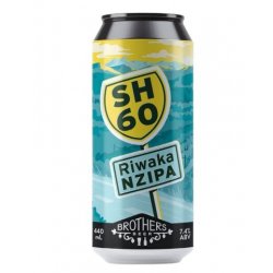 Brothers Beer SH60 Riwaka NZ IPA 440mL - The Hamilton Beer & Wine Co