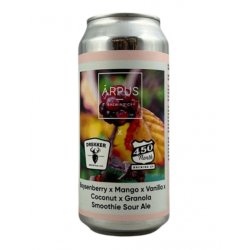 Ārpus Brewing Co. Ārpus X Drekker X 450 North Boysenberry X Mango X Vanilla X Coconut X Granola Smoothie Sour Ale Ārpus Brewing Co. Ārpus X Drekker X 450 North Boysenberry X Mango X Vanilla X Coconut X Granola Smoothie Sour Ale