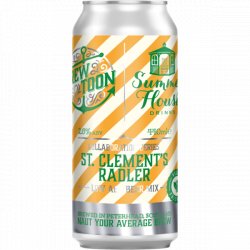 Brew Toon Collaboration Series: St. Clement's Radler (Summer House Drinks) - Low ABV Beer Mix - Fountainhall Wines