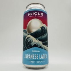 Icicle Akoya Japanese Rice Lager Can - Bottleworks