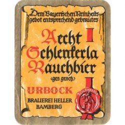 Schlenkerla  Urbock 17  0,5l b - Pivo a tak