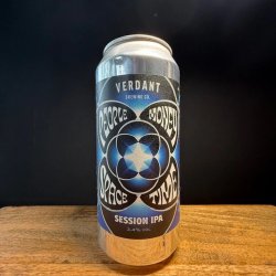 Verdant Brewing Co People, Money, Space, Time