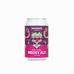 Monyo Party Animal Meggy Ale 4,3% 0,33l - Monyo Brewing Co