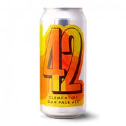 42  Clementine DDH Pale Ale Simcoe, 5.0% - The Fuss.Club