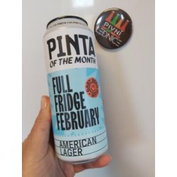 Pinta Full Fridge February 10°4,5% 0,5l DMT:1023 - Pivní lednice