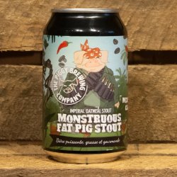 THE PIGGY BREWING - Monstruous Fat Pigg Stout Mexican Cake Edition - Can - 33cl - EPIQ