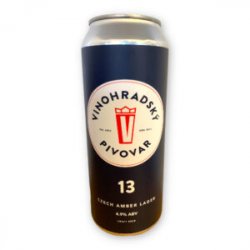 Vinohradský Pivovar, Jantarová 13, Czech Amber Lager,  0,5 l.  4,9% - Best Of Beers