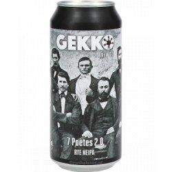 Gekko 7 Poetes 2.0 Rye NEIPA - Drankgigant.nl