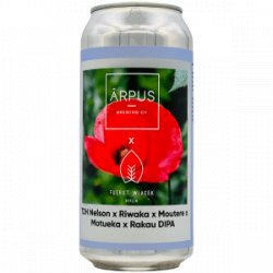 Ārpus Brewing Co. X Fuerst Wiacek  TDH Nelson x Riwaka x Moutere x Motueka x Rakau DIPA - Rebel Beer Cans