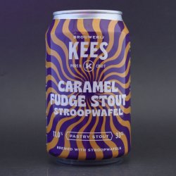 Kees! - Caramel Fudge Stout Stroopwafel - 11% (330ml) - Ghost Whale