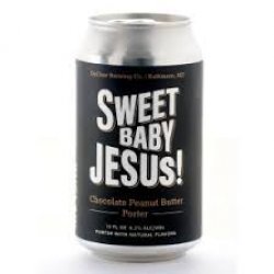 Duclaw Sweet Baby Jesus Peanut Butter Porter 6 pack12 oz cans - Beverages2u