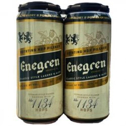 Enegren Single Hop Pilsner 1134 16oz can - Bine & Vine