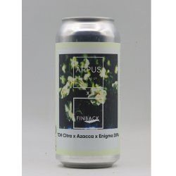 Arpus x Finback - TDH Citra x Azacca x Enigma DIPA (bbf 7-24) - DeBierliefhebber