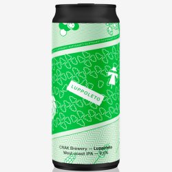 CrAk Luppoleto West Coast IPA 400ml (6.5%) - Indiebeer