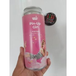 Magic Road Pin-Up Girl 16°6% 0,5l - Pivní lednice