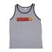 North Brewing Men’s 450 North Logo Stripe Athletic Tank Grey North Brewing Men’s 450 North Logo Stripe Athletic Tank Grey