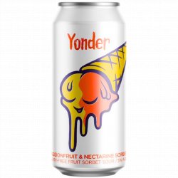 Yonder Brewing & Blending - Passionfruit & Nectarine Sorbet - Left Field Beer